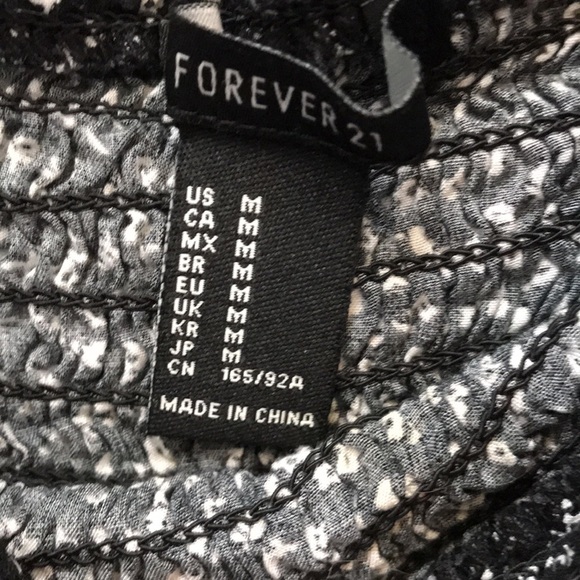 Stretch bodice top with puffy sleeves, Medium - Picture 2 of 4